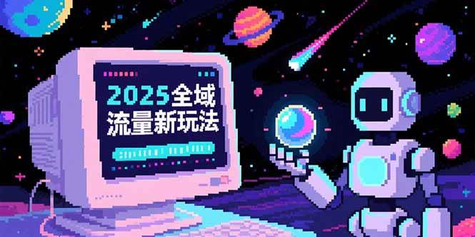 （15292期）2025全域流量新玩法，O5A无潜入池方法论，基础逻辑+实战技巧全解析网创项目-知识付费-在线课程-自媒体创业-网络副业-优利资源优利资源网