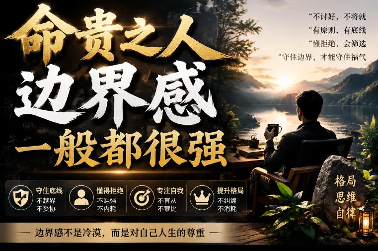 付费文章：命贵之人，边界感一般都很强网创项目-知识付费-在线课程-自媒体创业-网络副业-优利资源优利资源网