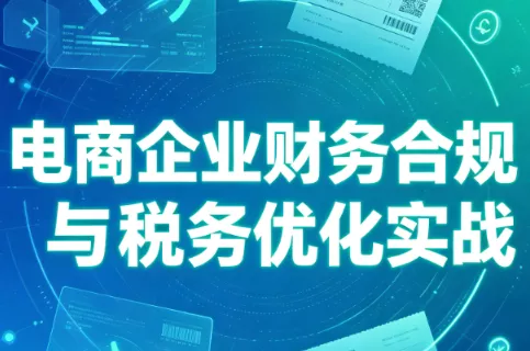 电商企业财务合规与税务优化实战 电商企业财务合规与税务优化实战