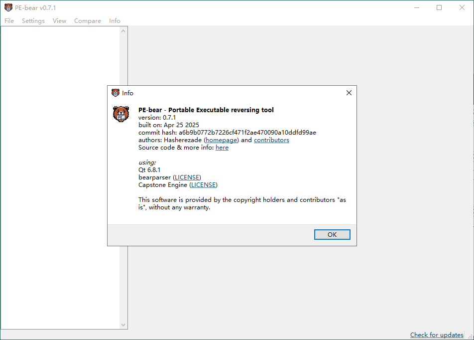 PE-bear文件分析工具v0.7.1绿色版网创项目-知识付费-在线课程-自媒体创业-网络副业-优利资源优利资源网