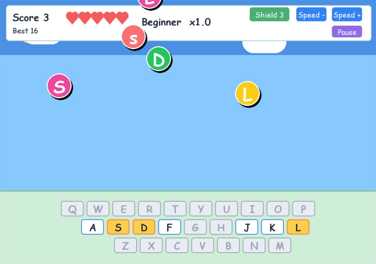 小孩键盘熟练字母大冒险V1.0网创项目-知识付费-在线课程-自媒体创业-网络副业-优利资源优利资源网