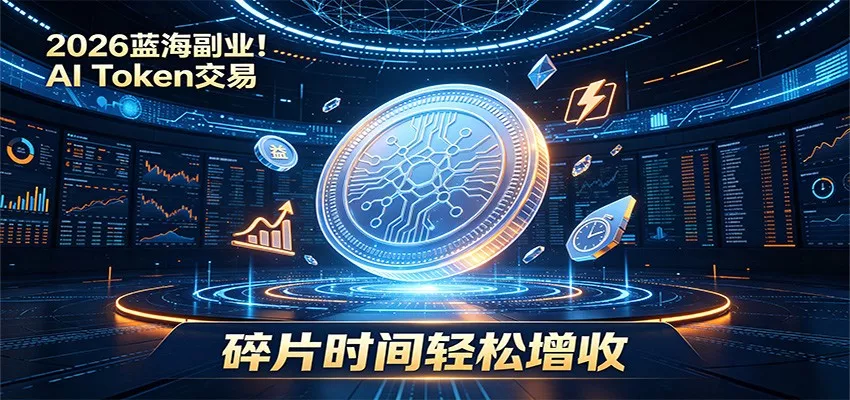 聚合平台Token交易，新手也能快速上手，空闲时间轻松赚收益网创项目-知识付费-在线课程-自媒体创业-网络副业-优利资源优利资源网