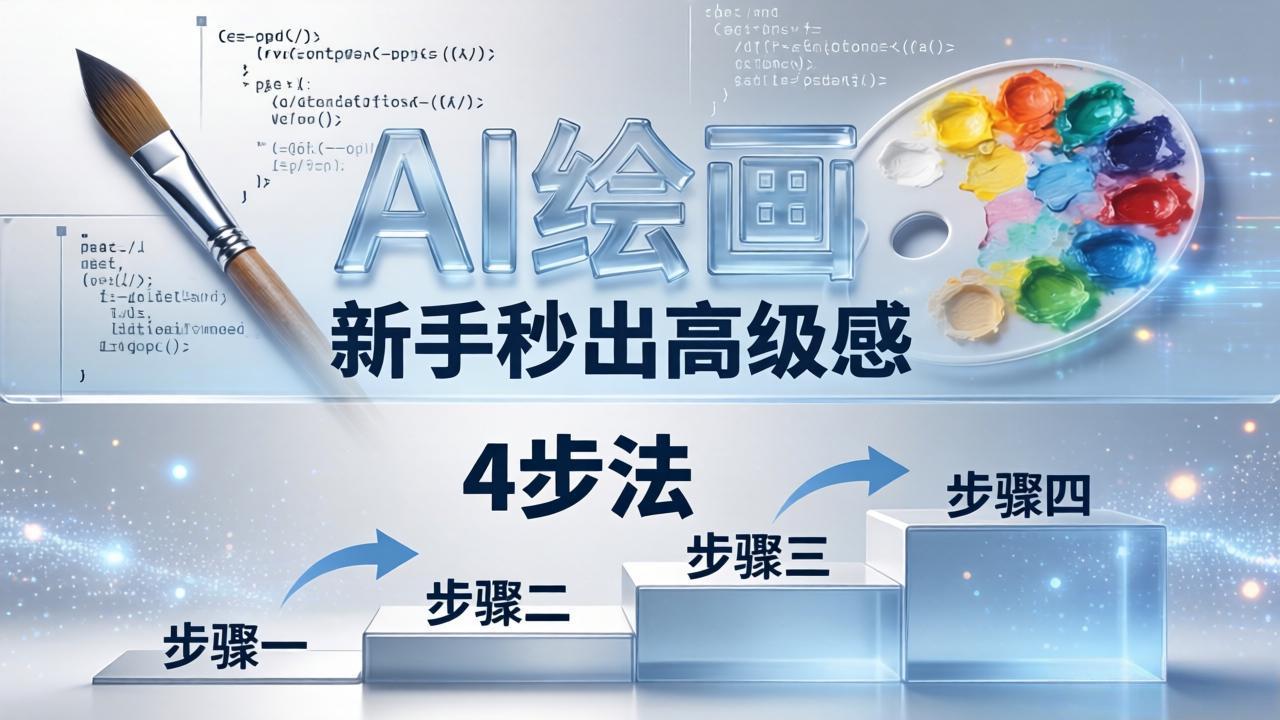 AI绘画入门别再硬磕了！即梦4步法：万能提示词公式+BRTR框架，新手秒出高级感网创项目-知识付费-在线课程-自媒体创业-网络副业-优利资源优利资源网