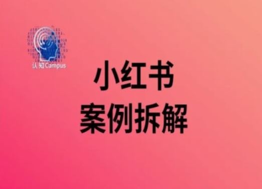 小红书案例拆解，深度解读小红书40万粉网创项目-知识付费-在线课程-自媒体创业-网络副业-优利资源优利资源网