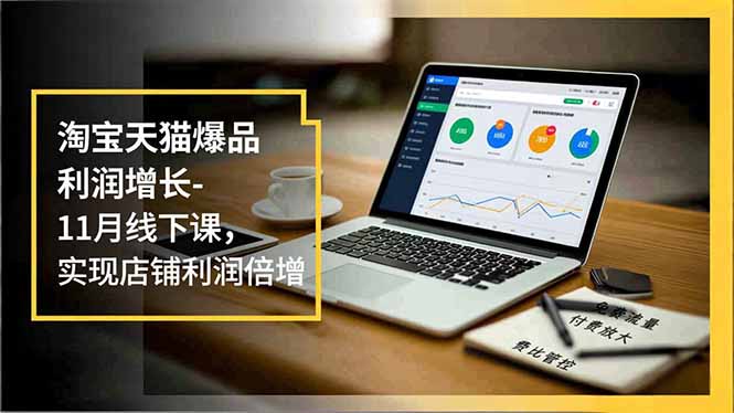 淘宝天猫爆品利润增长-11月线下课，免费流量、付费放大、费比管控，实现店铺利润倍增网创项目-知识付费-在线课程-自媒体创业-网络副业-优利资源优利资源网