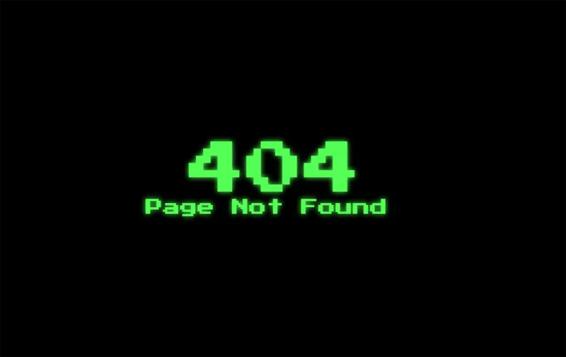 HTML黑色大气绿色发光字404错误页模板网创项目-知识付费-在线课程-自媒体创业-网络副业-优利资源优利资源网