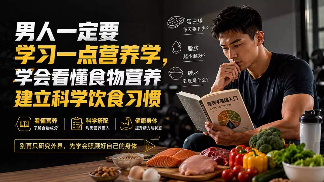 付费文章：男人一定要学习一点营养学，学会看懂食物营养建立科学饮食习惯网创项目-知识付费-在线课程-自媒体创业-网络副业-优利资源优利资源网