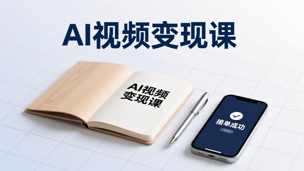 AI视频变现课，学完即可创作短片、接商单，实现副业增收，单项目报价可达千元网创项目-知识付费-在线课程-自媒体创业-网络副业-优利资源优利资源网