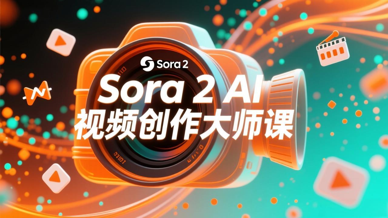 如何利用Sora 2创建流行AI人工智能视频大师班教程：掌握创作全流程，产出百万播放内容网创项目-知识付费-在线课程-自媒体创业-网络副业-优利资源优利资源网