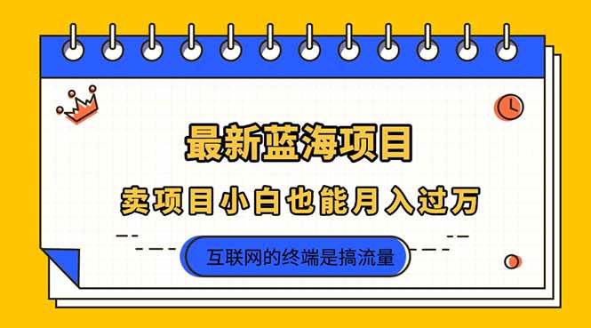 （14289期）2025年最新蓝海项目，卖项目小白也能月入过万网创项目-知识付费-在线课程-自媒体创业-网络副业-优利资源优利资源网