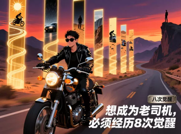 付费文章：想成为老司机，必须经历8次觉醒网创项目-知识付费-在线课程-自媒体创业-网络副业-优利资源优利资源网
