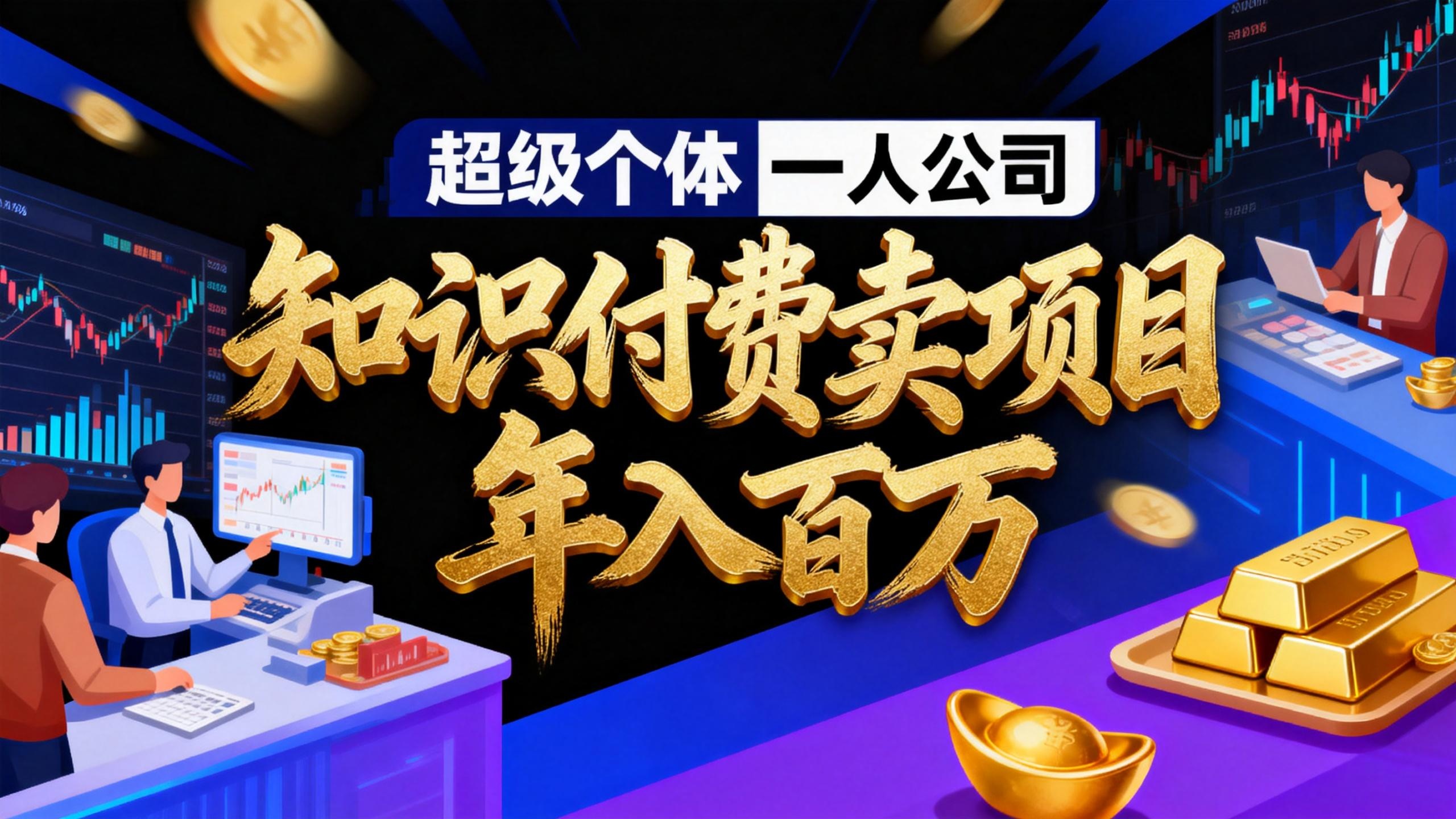 2026年“超级个体一人公司”私域卖项目年入百万，个人IP-精准引流-项目包装-转化成交网创项目-知识付费-在线课程-自媒体创业-网络副业-优利资源优利资源网