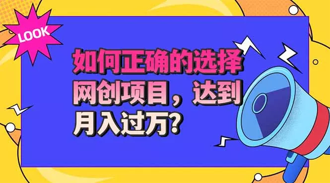 选择大于努力！选对项目才能实现月入过万，才能避免成为绿油油的韭菜网创项目-知识付费-在线课程-自媒体创业-网络副业-优利资源优利资源网