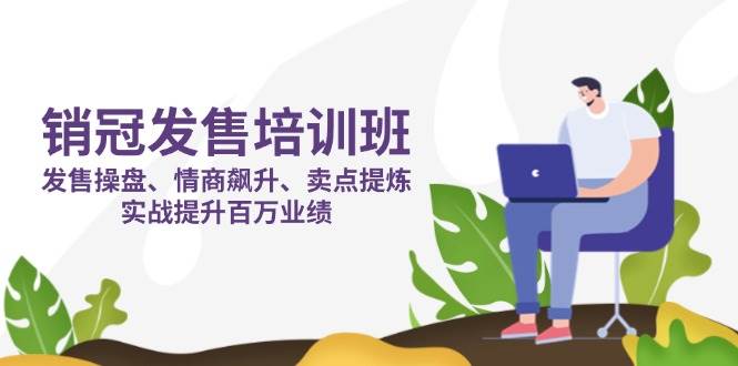 销冠发售培训班：发售 操盘+情商 飙升+卖点 提炼，实战提升百万业绩网创项目-知识付费-在线课程-自媒体创业-网络副业-优利资源优利资源网