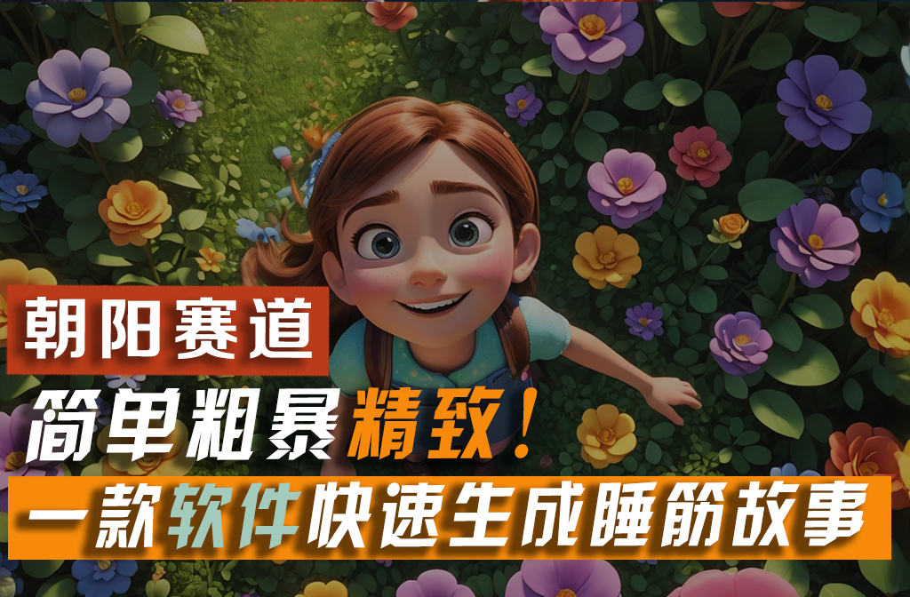 （11405期）利用一款软件5分钟一条爆款睡筋故事，简单粗暴精致！小白月入2w+网创项目-知识付费-在线课程-自媒体创业-网络副业-优利资源优利资源网