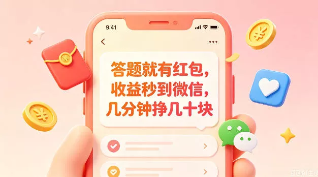答题就有红包，收益秒到微信，几分钟挣几十块，学生党上班族宝妈都可以玩【揭秘】网创项目-知识付费-在线课程-自媒体创业-网络副业-优利资源优利资源网