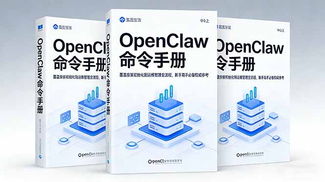 OpenClaw命令手册：覆盖安装初始化到运维管理全流程，新手高手必备权威参考网创项目-知识付费-在线课程-自媒体创业-网络副业-优利资源优利资源网