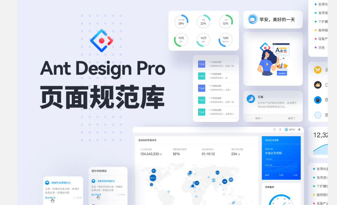 Ant Design(阿里开源前端UI框架及React组件库)网创项目-知识付费-在线课程-自媒体创业-网络副业-优利资源优利资源网