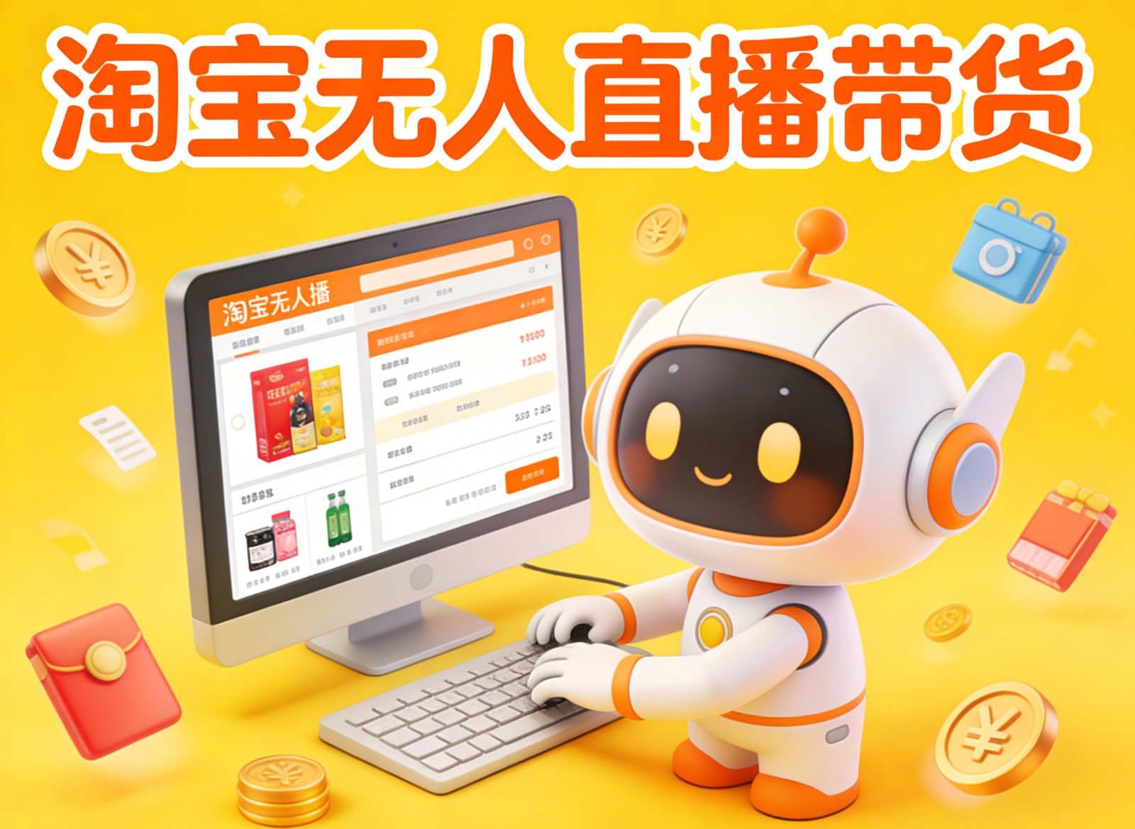 淘宝无人直播带货，24小时自动卖货，月佣金1W+，不违规不封号，不用露脸网创项目-知识付费-在线课程-自媒体创业-网络副业-优利资源优利资源网