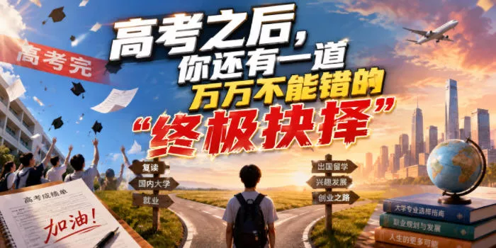 付费文章：高考之后，你还有一道万万不能错的“终极抉择”网创项目-知识付费-在线课程-自媒体创业-网络副业-优利资源优利资源网