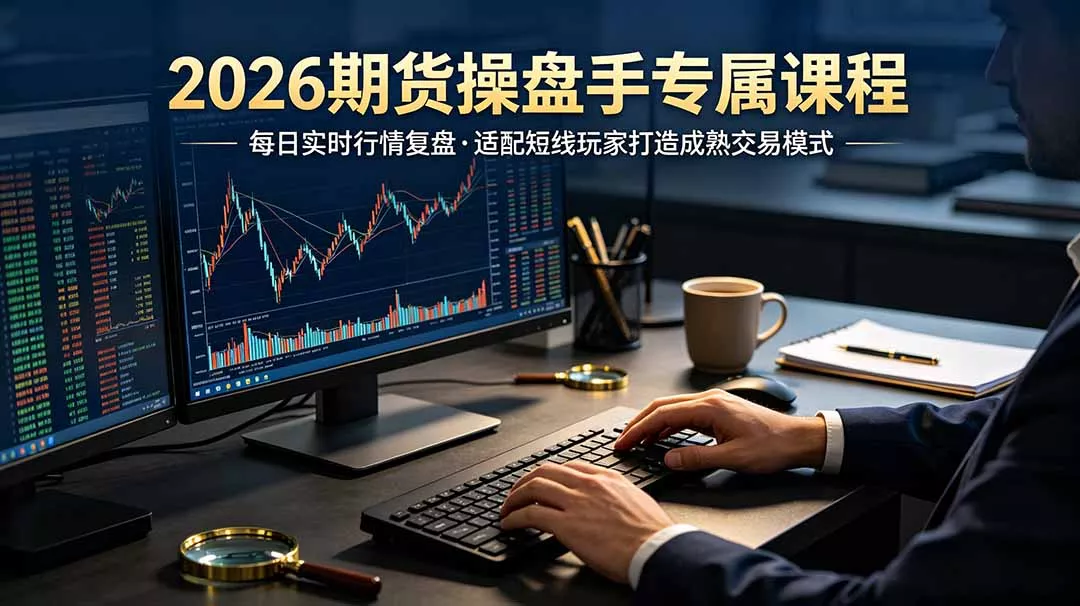 2026期货操盘手专属课程-更新7月11，每日实时行情复盘，适配短线玩家打造成熟交易模式网创项目-知识付费-在线课程-自媒体创业-网络副业-优利资源优利资源网