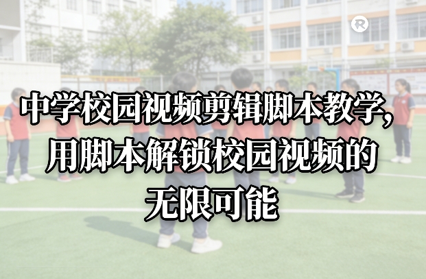 中学校园视频剪辑脚本教学，用脚本解锁校园视频的无限可能网创项目-知识付费-在线课程-自媒体创业-网络副业-优利资源优利资源网