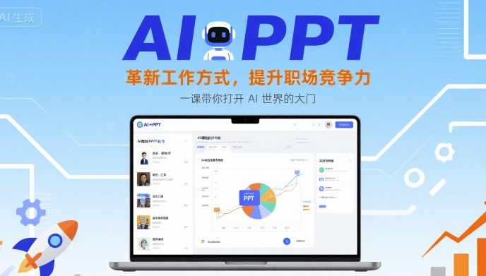 AI+PPT：革新工作方式，提升职场竞争力，一课带你打开 AI 世界的大门网创项目-知识付费-在线课程-自媒体创业-网络副业-优利资源优利资源网