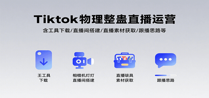 Tiktok物理整蛊直播运营，包含工具下载/直播间搭建/直播素材获取/跟播思路等网创项目-知识付费-在线课程-自媒体创业-网络副业-优利资源优利资源网