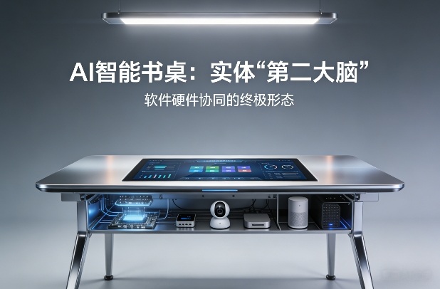 AI智能书桌搭建，构建你的实体“第二大脑”，软件硬件协同的终极形态网创项目-知识付费-在线课程-自媒体创业-网络副业-优利资源优利资源网