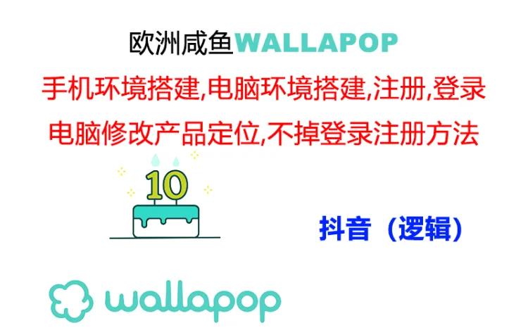 （11549期）wallapop整套详细闭环流程：最稳定封号率低的一个操作账号的办法网创项目-知识付费-在线课程-自媒体创业-网络副业-优利资源优利资源网