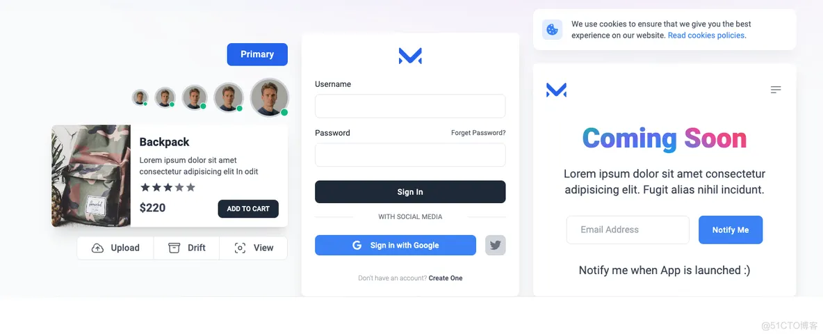 Meraki UI(基于Tailwind CSS构建的开源前端组件库)网创项目-知识付费-在线课程-自媒体创业-网络副业-优利资源优利资源网