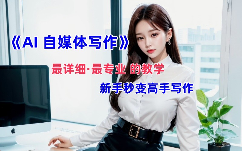 全网最全最细最专业的“AI自媒体写作”教学，新手小白秒变写作高手！网创项目-知识付费-在线课程-自媒体创业-网络副业-优利资源优利资源网