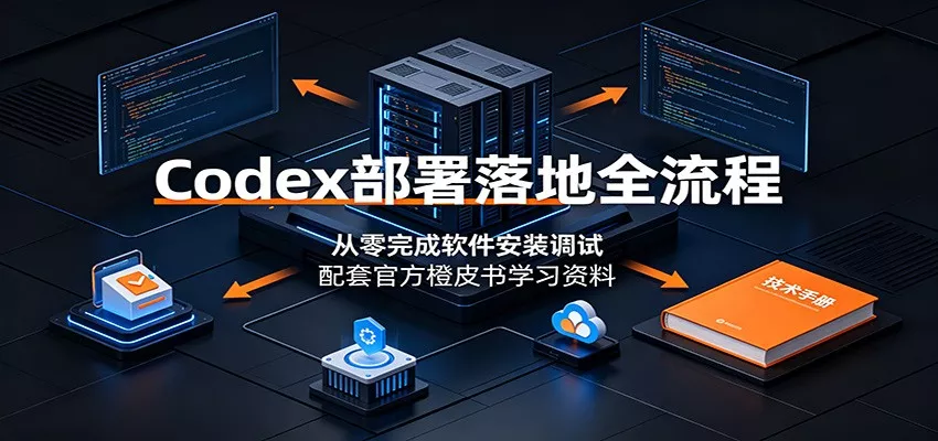 Codex部署落地全流程：从零完成软件安装调试，配套官方橙皮书学习资料网创项目-知识付费-在线课程-自媒体创业-网络副业-优利资源优利资源网