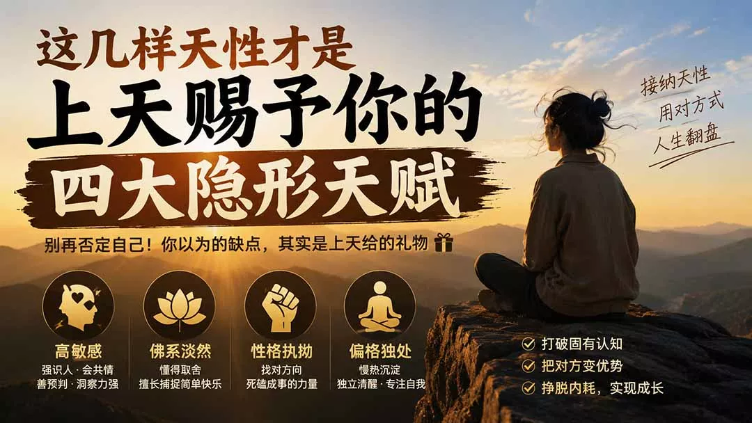 付费文章：这几样天性才是上天赐予你的四大隐形天赋网创项目-知识付费-在线课程-自媒体创业-网络副业-优利资源优利资源网