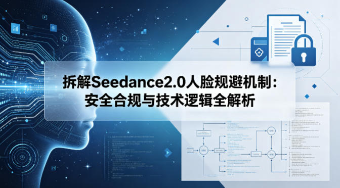 拆解Seedance2.0人脸规避机制：安全合规与技术逻辑全解析网创项目-知识付费-在线课程-自媒体创业-网络副业-优利资源优利资源网