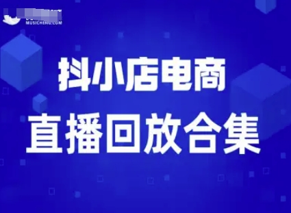 短视频电商：抖小店变现从0到盈利过直播回放网创项目-知识付费-在线课程-自媒体创业-网络副业-优利资源优利资源网