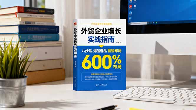 外贸企业增长实战指南，八步法、爆品选品、营销布局，业绩增长300%网创项目-知识付费-在线课程-自媒体创业-网络副业-优利资源优利资源网