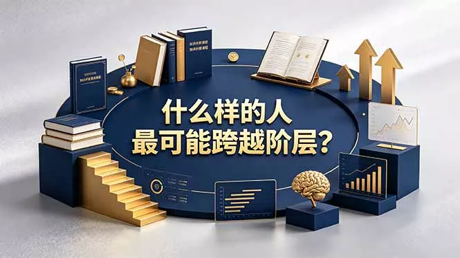 付费文章：什么样的人最可能跨越阶层？具备这五种特质，普通人也能顺利跨越阶层网创项目-知识付费-在线课程-自媒体创业-网络副业-优利资源优利资源网
