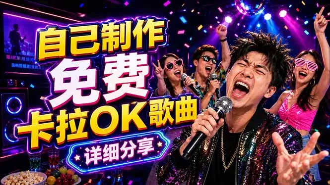 免费卡拉OK歌曲制作全攻略：音轨分离字幕制作，零基础快速做出专业K歌视频网创项目-知识付费-在线课程-自媒体创业-网络副业-优利资源优利资源网