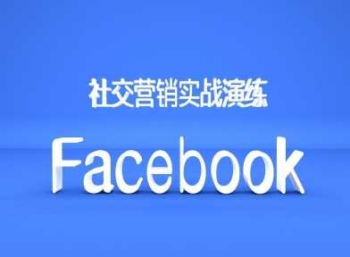Facebook社交营销实战演练，外贸人绝对不能错过的营销推广平台网创项目-知识付费-在线课程-自媒体创业-网络副业-优利资源优利资源网
