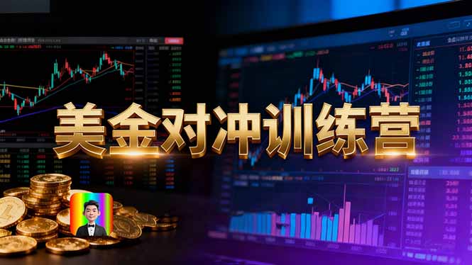 美金对冲日盈利100+美刀，长期稳定，小白也可以轻松上手网创项目-知识付费-在线课程-自媒体创业-网络副业-优利资源优利资源网