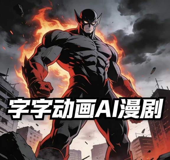 字字动画AI漫剧2026年第1期系统课程，小白看完就能学会实操的漫剧课，单人月收1-3W网创项目-知识付费-在线课程-自媒体创业-网络副业-优利资源优利资源网