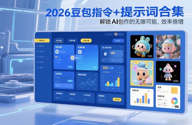 2026豆包指令+提示词合集，解锁AI创作的无限可能，效率倍增网创项目-知识付费-在线课程-自媒体创业-网络副业-优利资源优利资源网