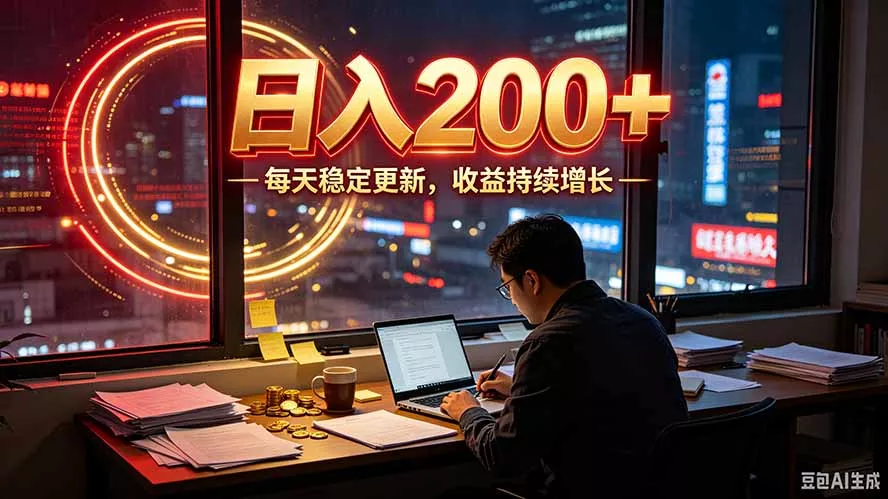 番茄达人变现新玩法，全自动运行 每日300+网创项目-知识付费-在线课程-自媒体创业-网络副业-优利资源优利资源网