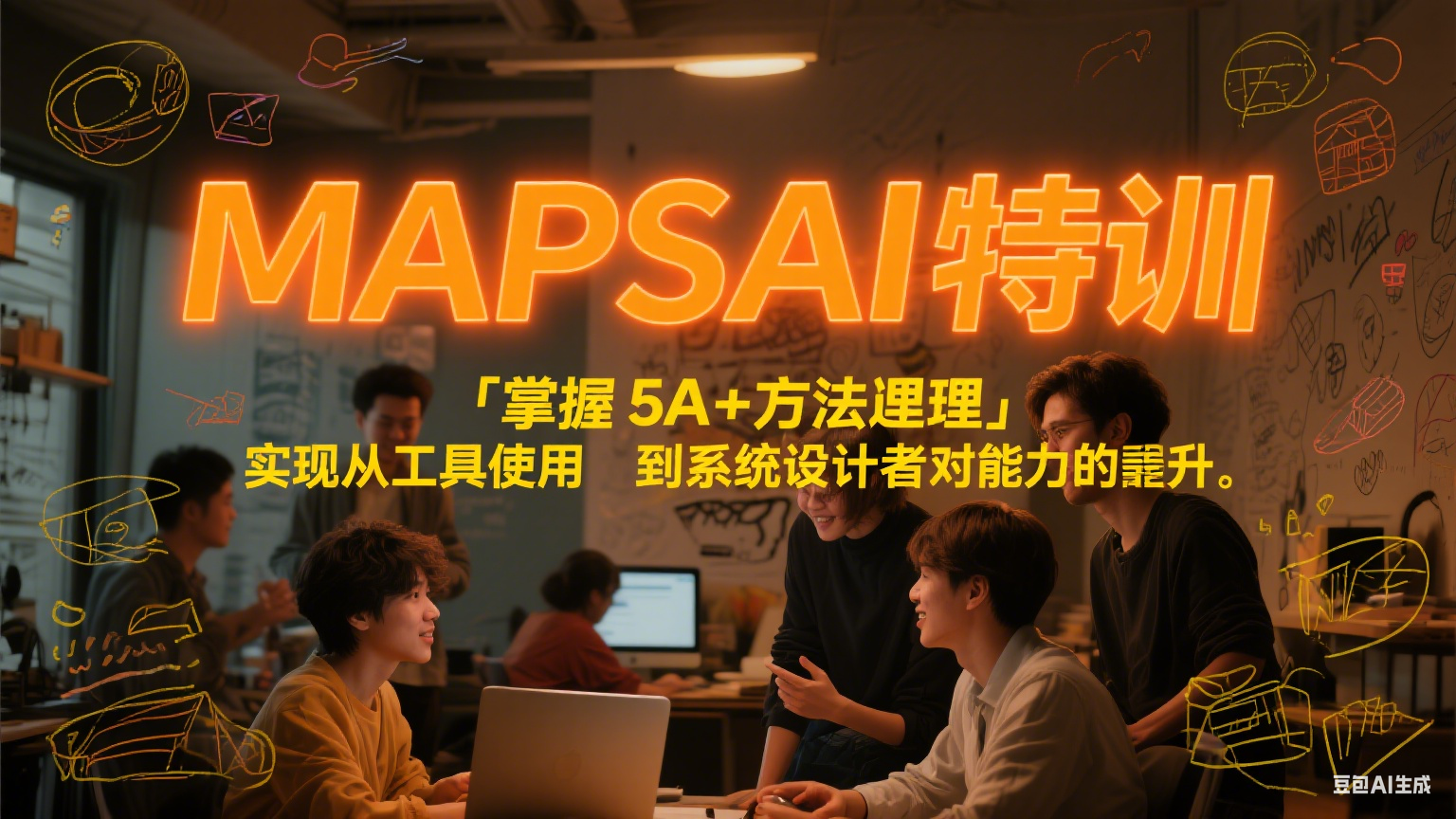 MAPSAI 特训，掌握 5A + 方法论，实现从工具使用者到系统设计者的能力跃升网创项目-知识付费-在线课程-自媒体创业-网络副业-优利资源优利资源网