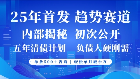 2025年首次公开，真正的事业型赛道，客咨不断，单月轻松破W网创项目-知识付费-在线课程-自媒体创业-网络副业-优利资源优利资源网