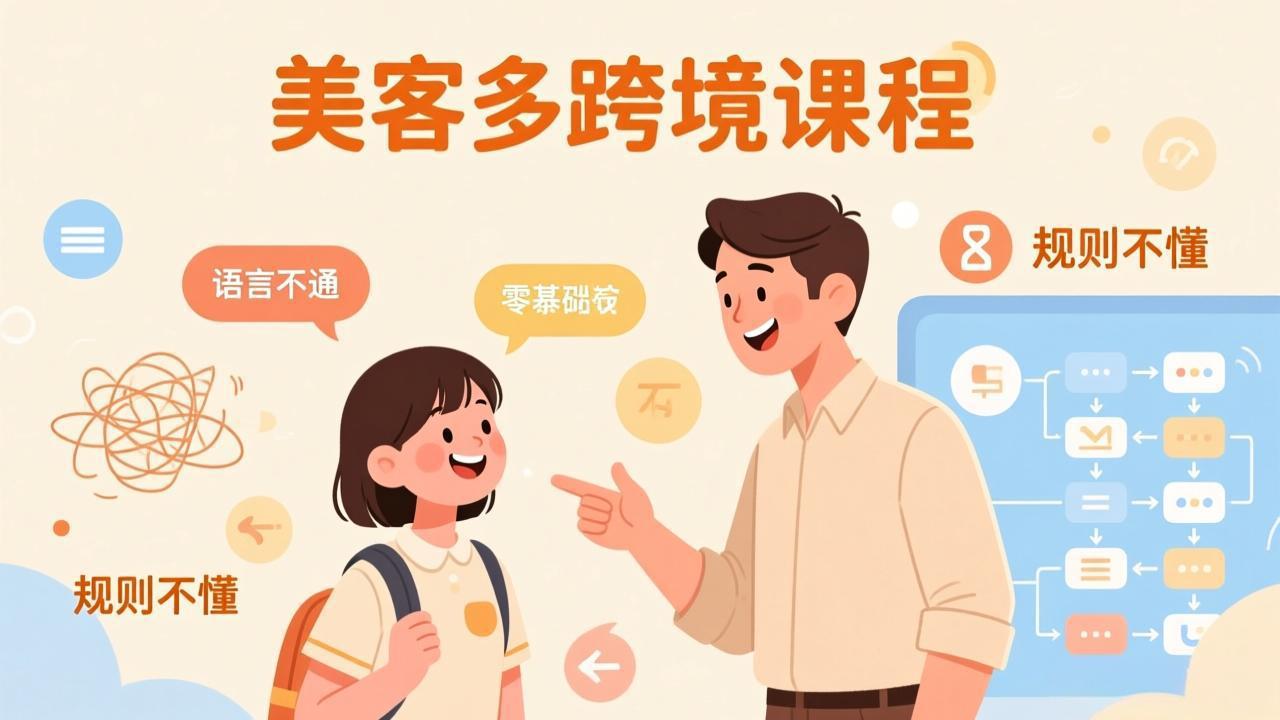 怕语言不通、怕不懂规则？零基础小白也能做的美客多跨境课，手把手带你美客多开店稳赚网创项目-知识付费-在线课程-自媒体创业-网络副业-优利资源优利资源网