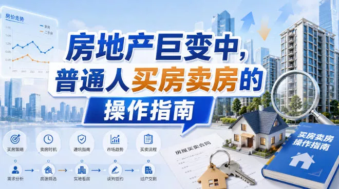 付费文章:房地产巨变中,普通人买房卖房的操作指南【上篇+下篇】 付费文章:房地产巨变中,普通人买房卖房的操作指南【上篇+下篇】