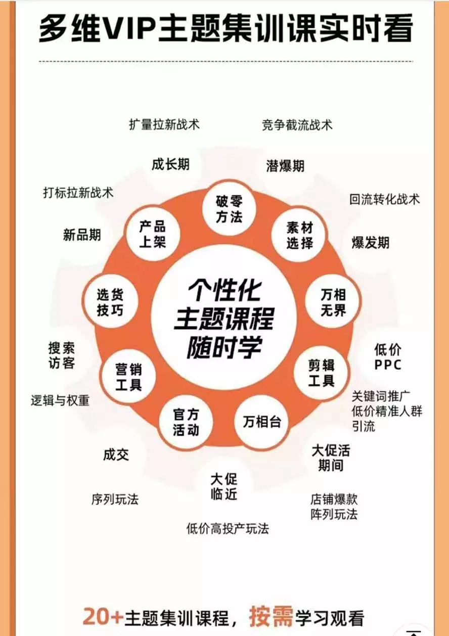 2026淘天开单秘籍PRO实战陪跑课程：全套落地运营玩法，一站式解决淘宝流量低、不出单难题(更新260823