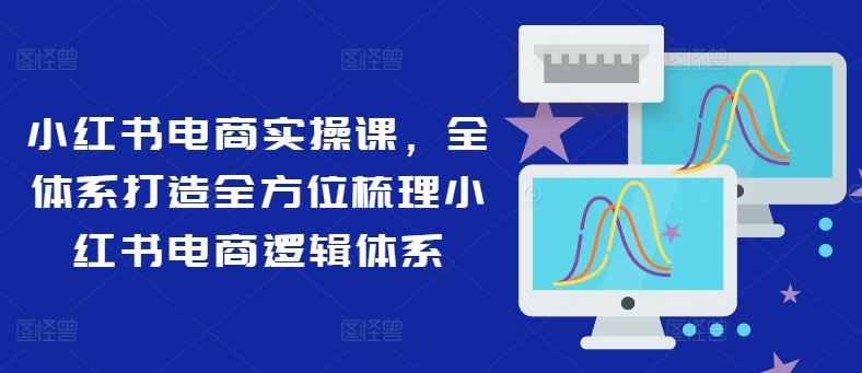 小红书电商实操课，全体系打造全方位梳理小红书电商逻辑体系网创项目-知识付费-在线课程-自媒体创业-网络副业-优利资源优利资源网